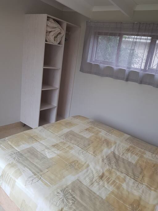 Cupboard with hangers