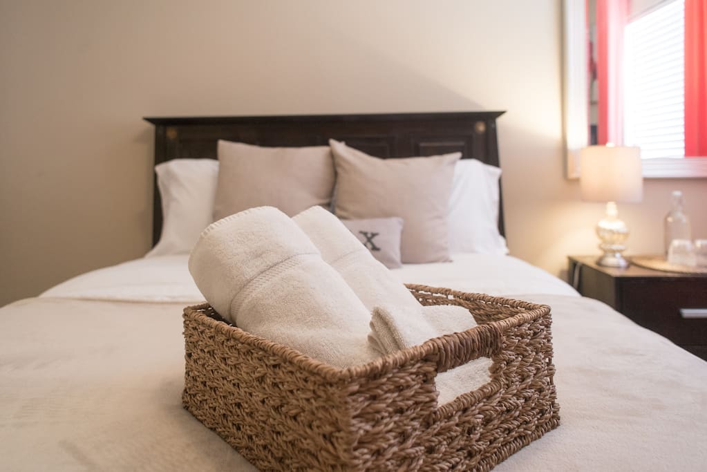 We provide your linens and towels.