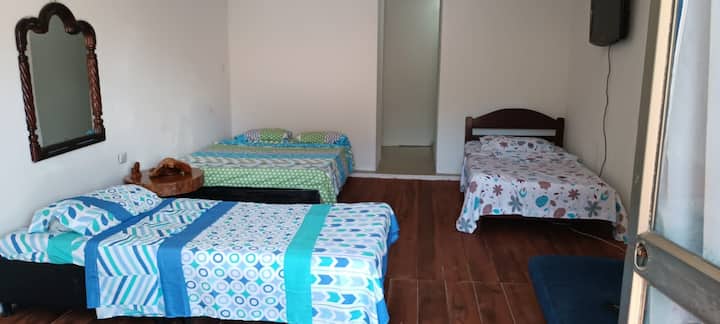 Apartamento Comodo Con Aire Acondicionado - Honda