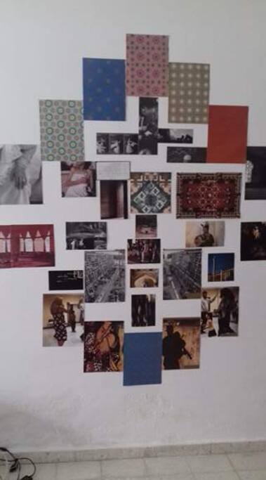mon mur préféré décoré par moi mème avec amour