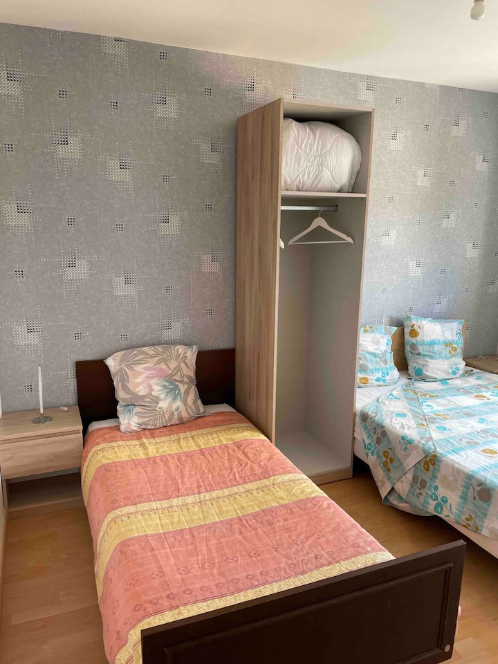 Chambre Privée 2 Lits-3 Pers - Beaupréau