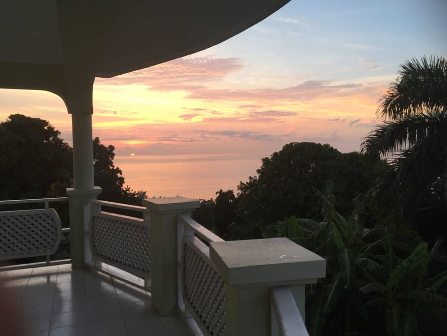 Beautiful Sunsets from the Veranda