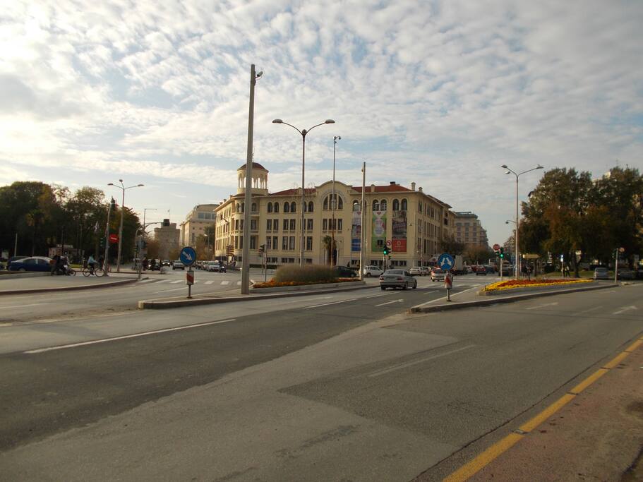 The Y.M.C.A. building of Thessaloniki