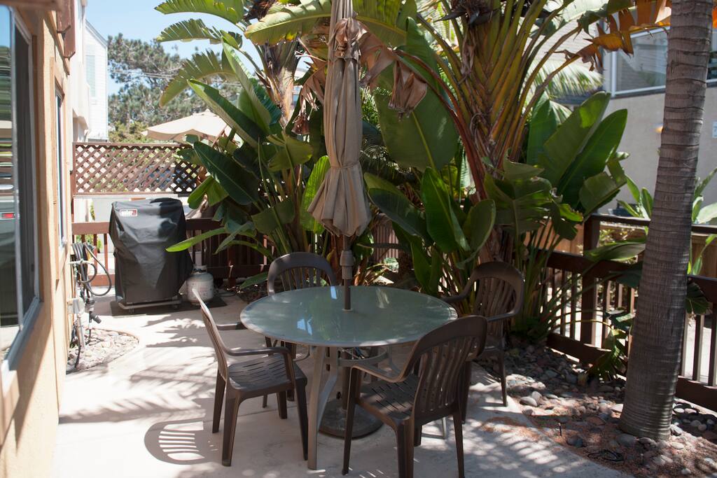 Courtyard with BBQ