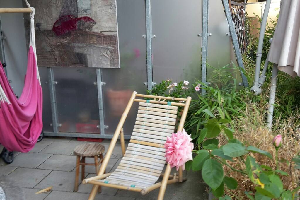 Chillsessel mit Hänge Sessel