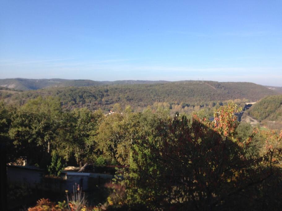 Vue depuis le balcon