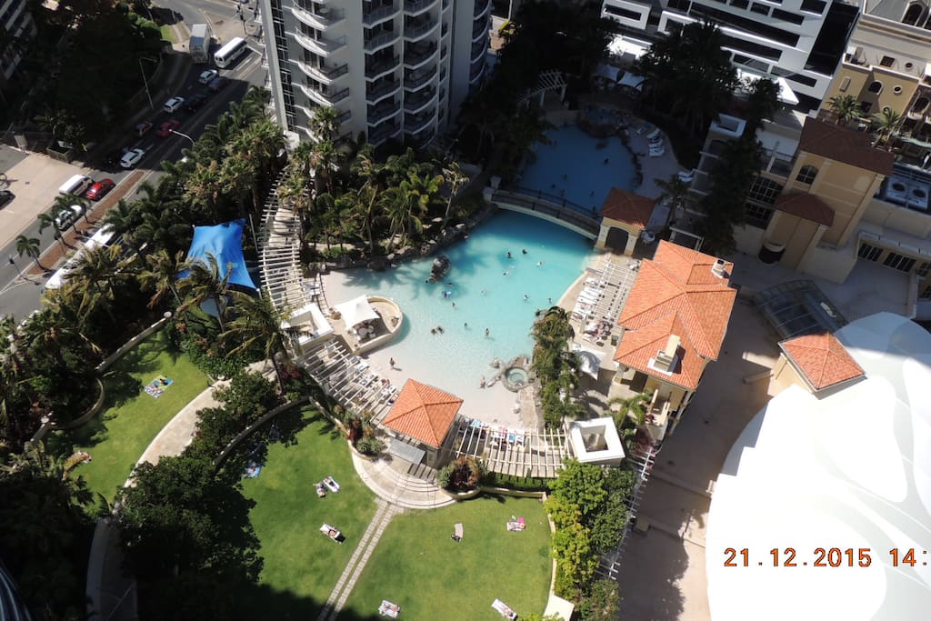 Lagoon Beach with relaxing green on 5th level