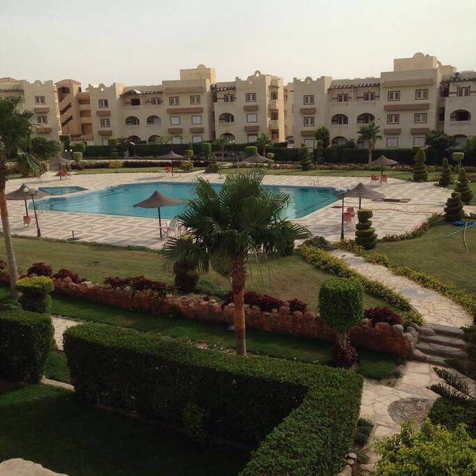 View from balcony