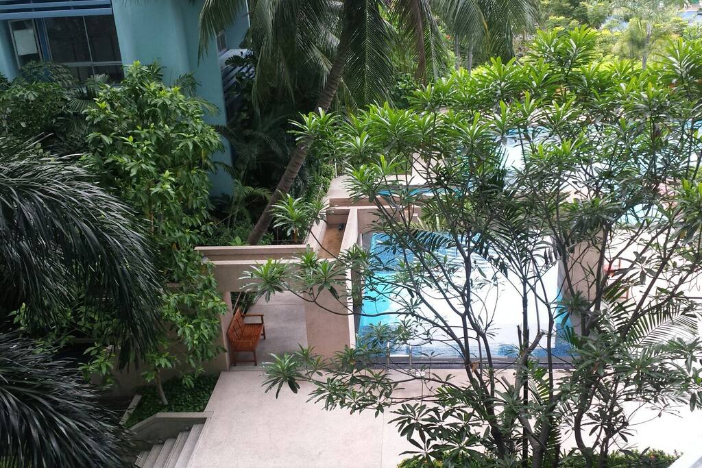 View from bedroom 1