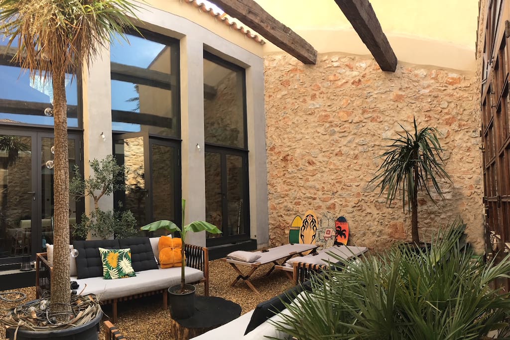 Terrasse ensoleillée de 40m²
