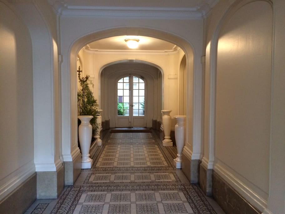 Entrance of the building