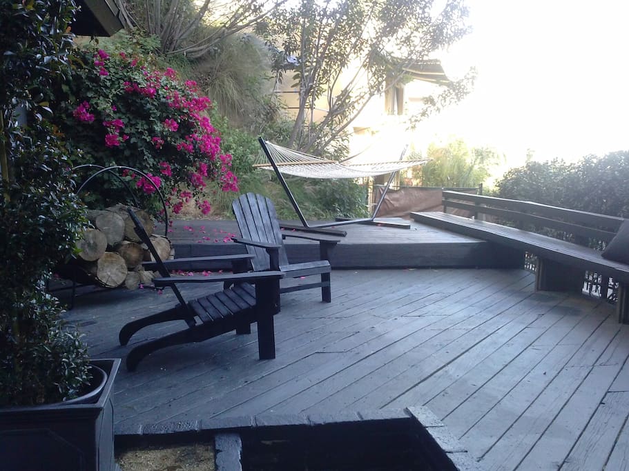 Front deck