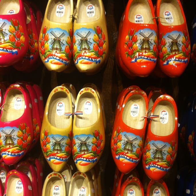 The wooden shoes of Holland