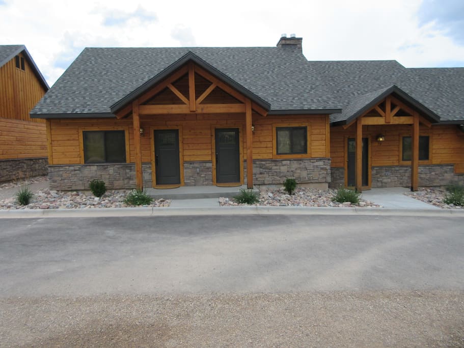 Exterior of townhouse