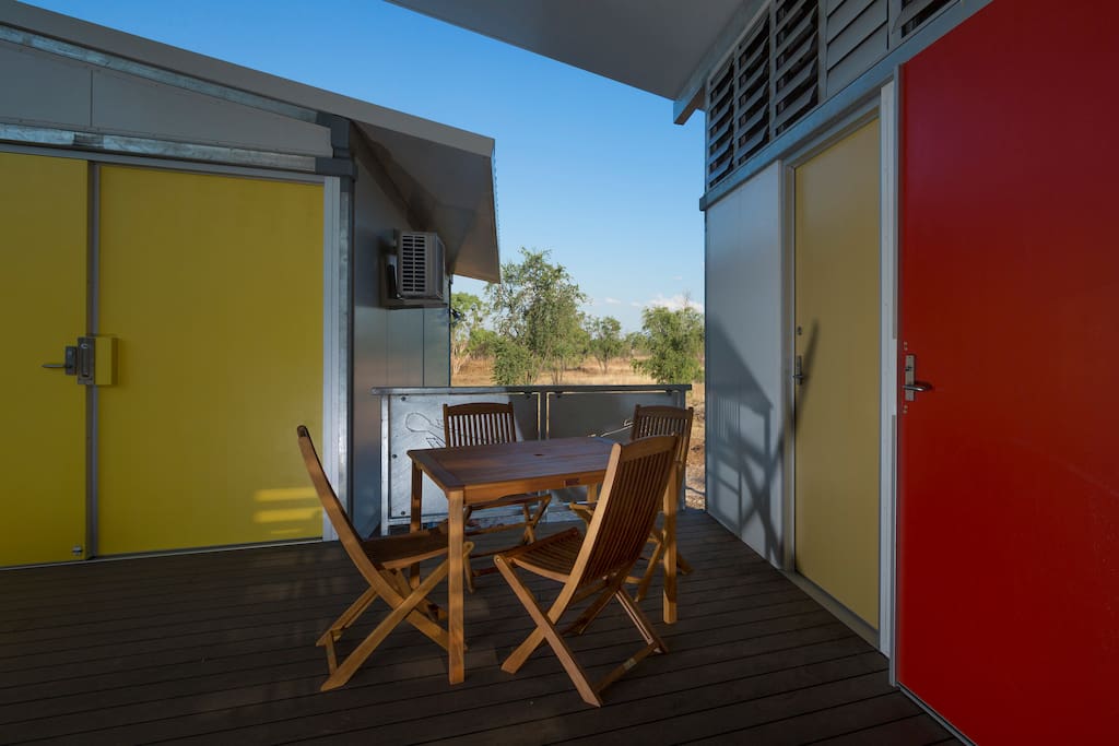 A breezy verandah to enjoy the surrounding views