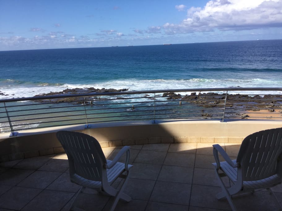 View from the balcony