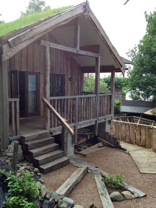 The deck/veranda