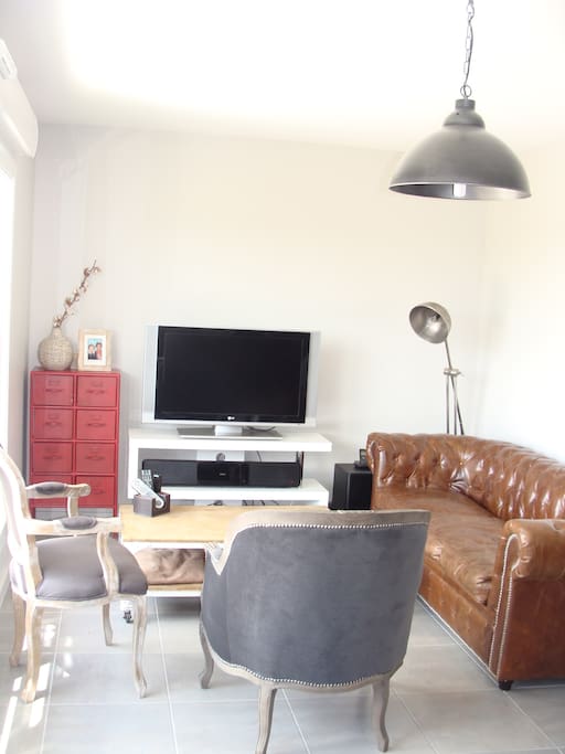 Espace salon intérieur