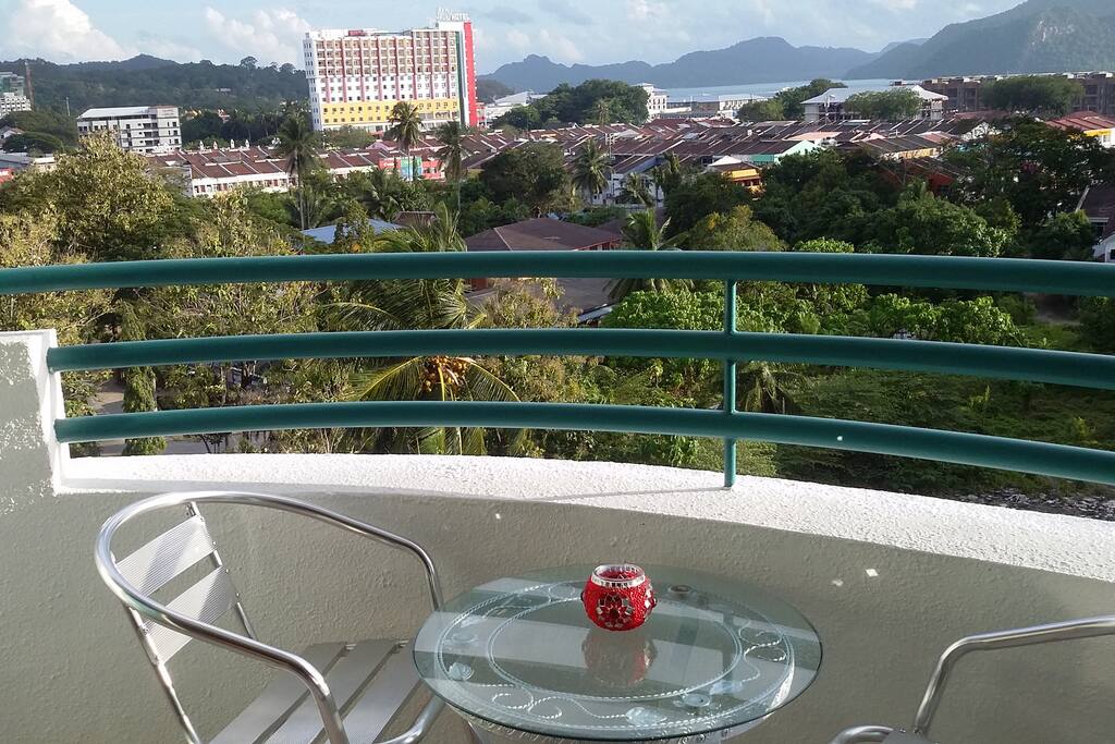 View from lounge