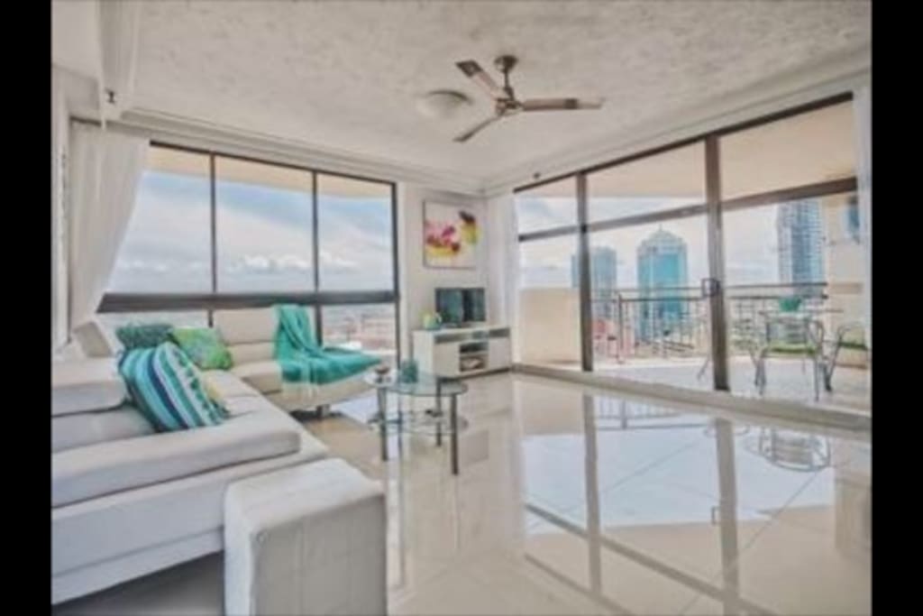 Lounge and Balcony