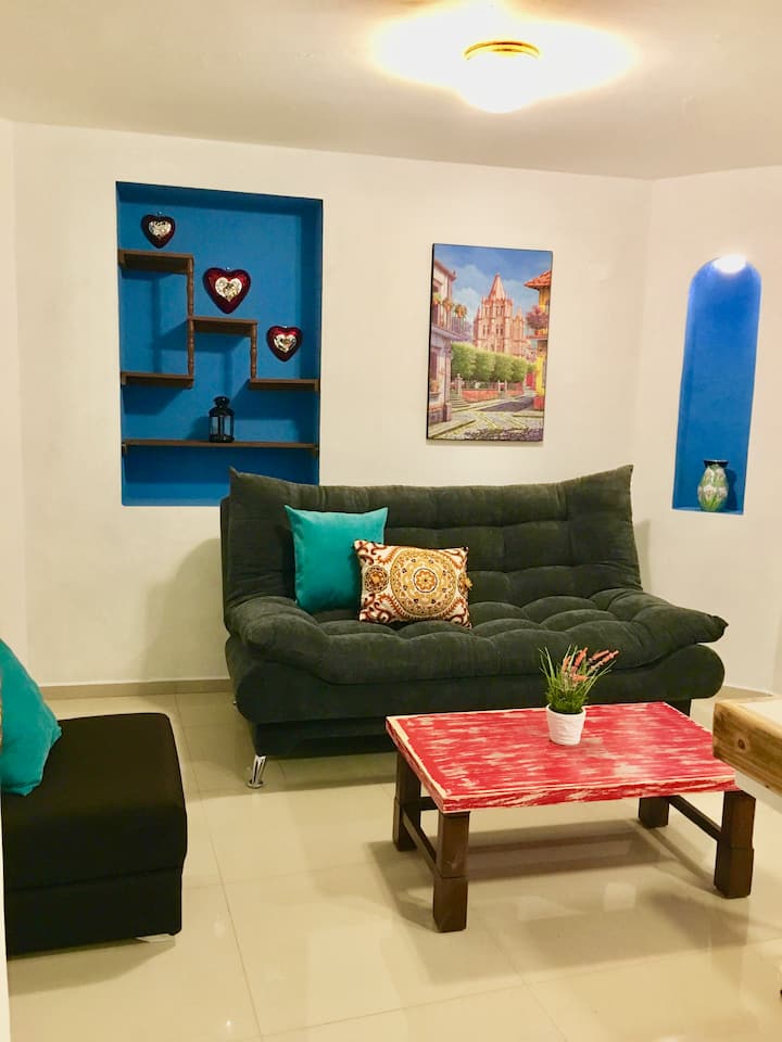 Apartamento Azul/cocineta/centro Histórico - Guanajuato