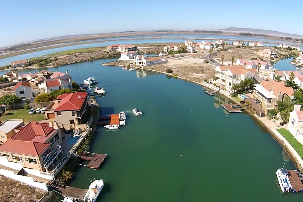 Waterway at door step