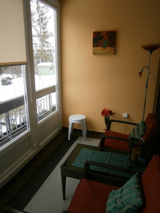 Ferienwohnung "Isidora", Balkon/Wintergarten