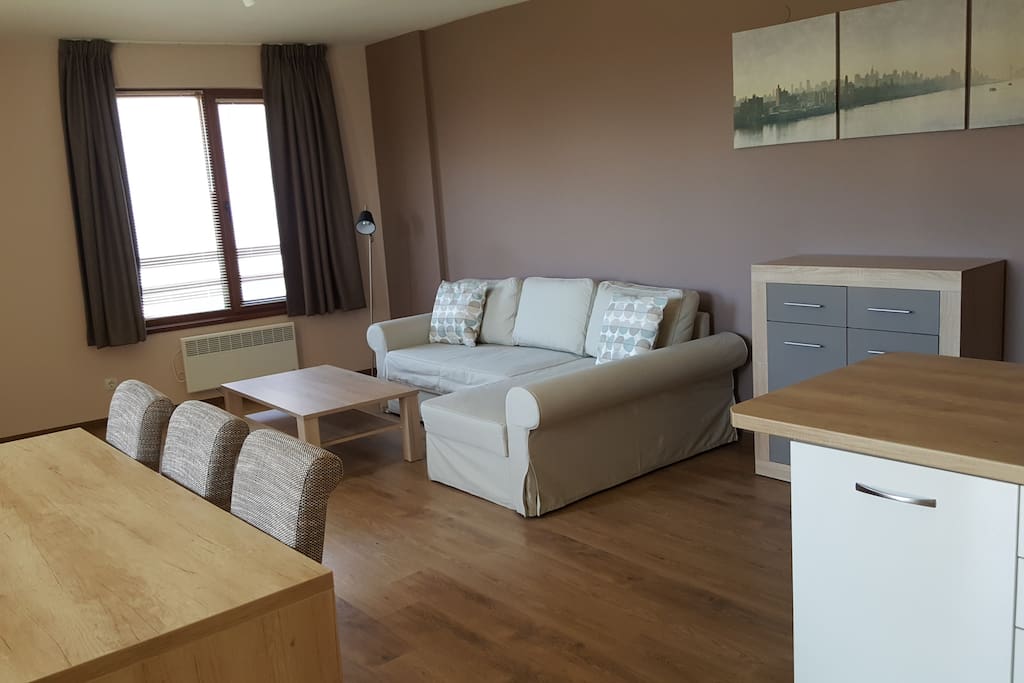 Living room and sofa