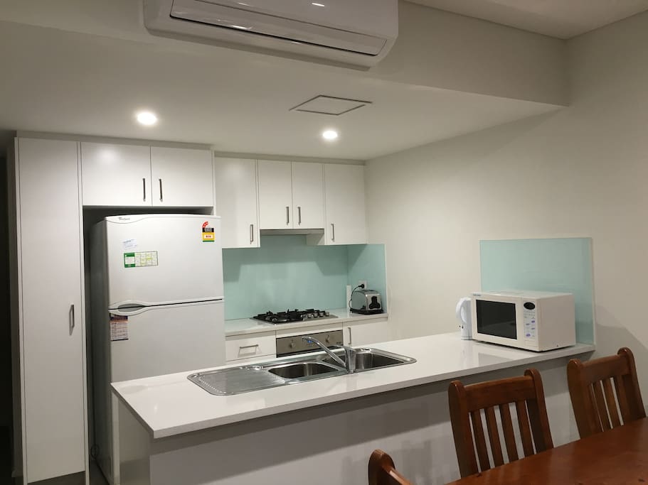 Modern kitchen with applicances