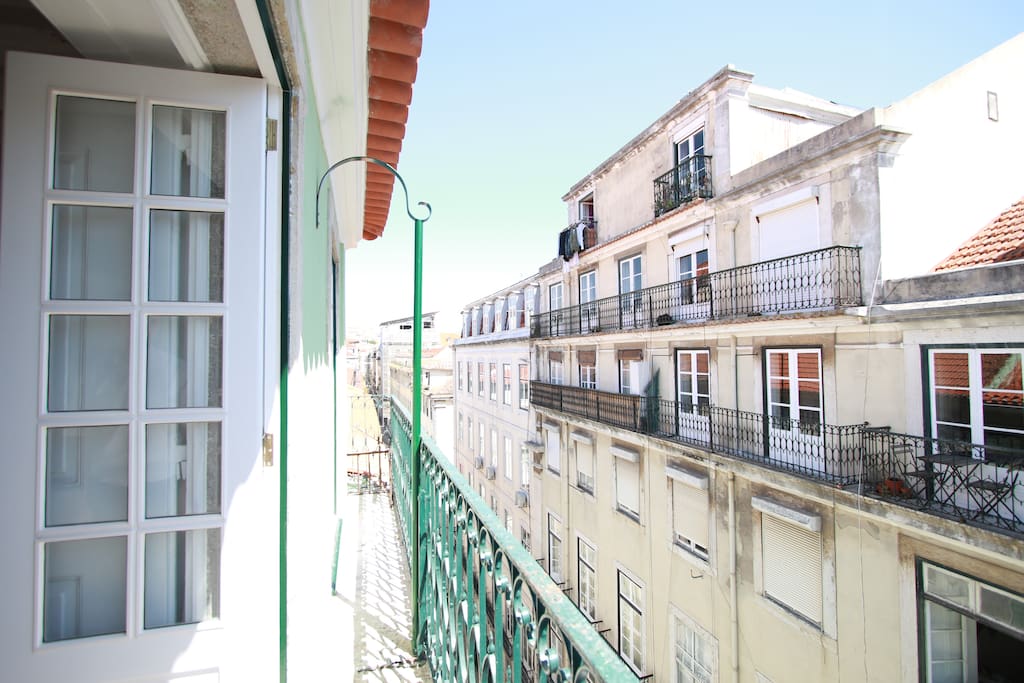Balcony to historic center