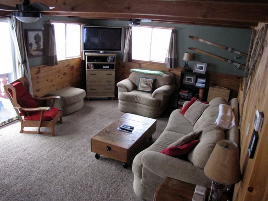 Super comfy main level living room