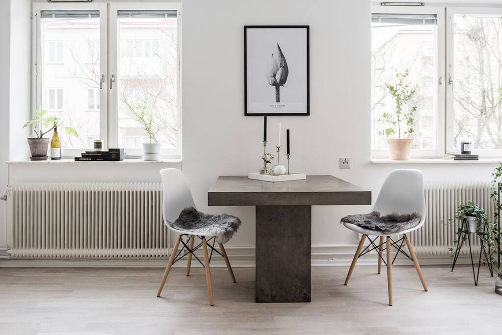 Dinner area