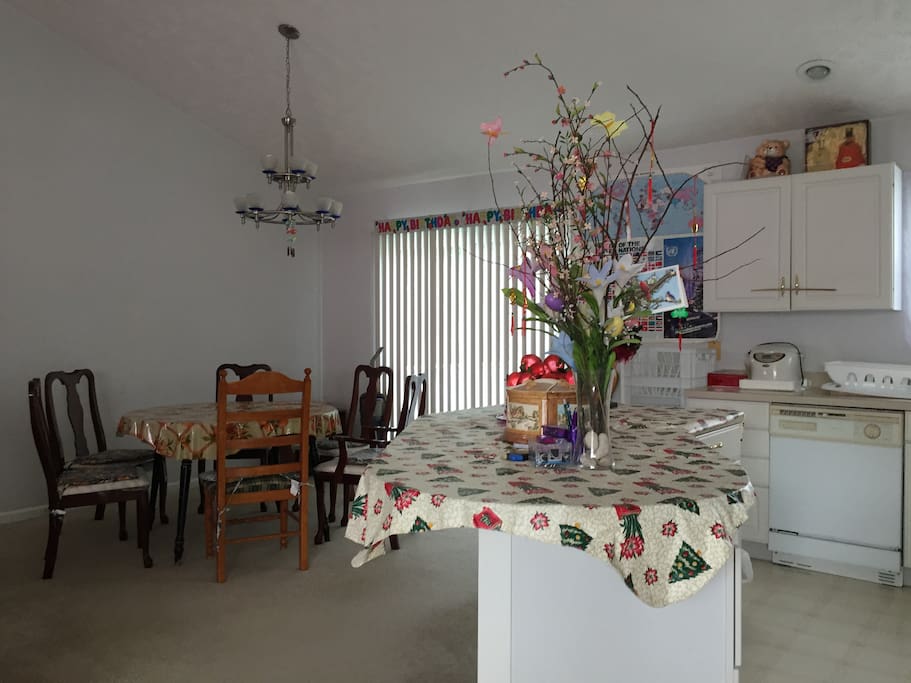 KITCHEN and DINING ROOM