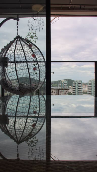 阳台摇椅