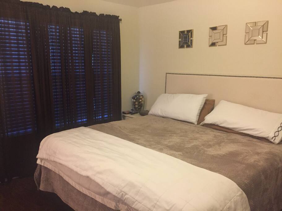 Master with King Tempurpedic Bed