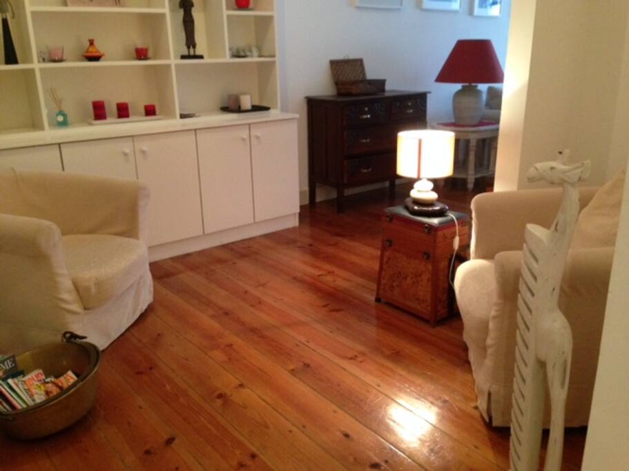 Living Room 2 - A place where you can have a moment alone, reading a book, listening to music. If you want company, you can have another person to get a chat!!