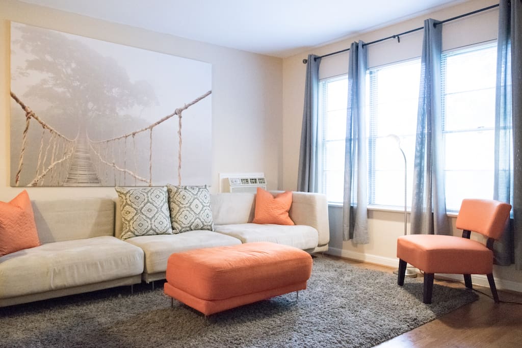 Big and comfortable living room.