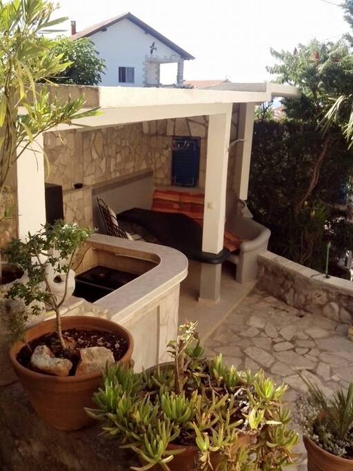 BBQ area