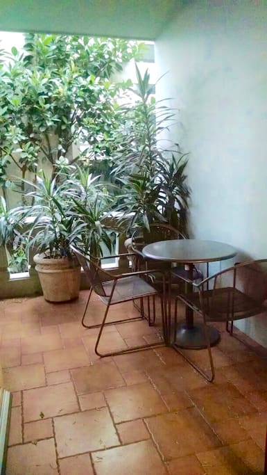 Private terrace
