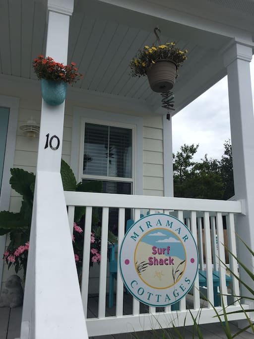 "Surf Shack" Little Porch For Morning Coffee