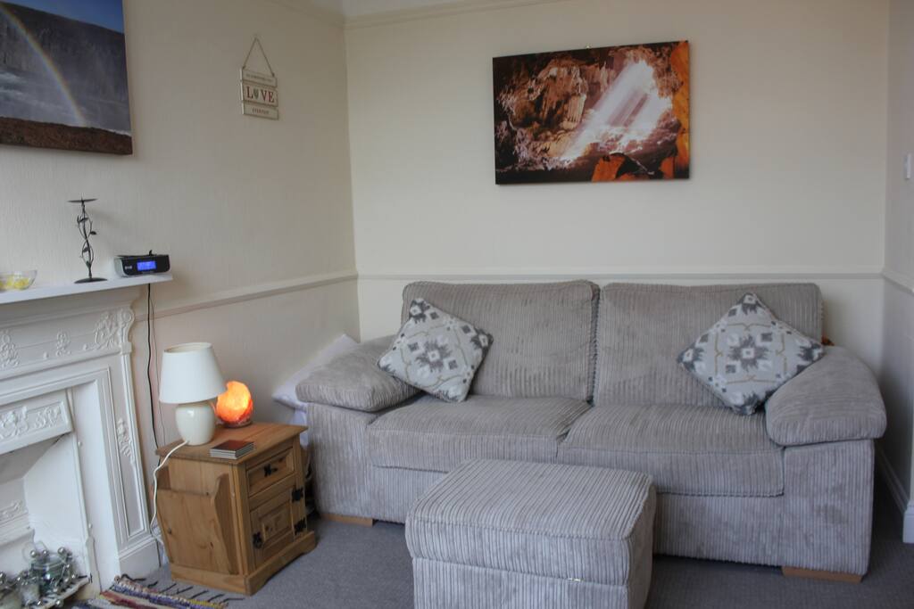 Lounge with comfortable sofa (also a double bed sofa bed)