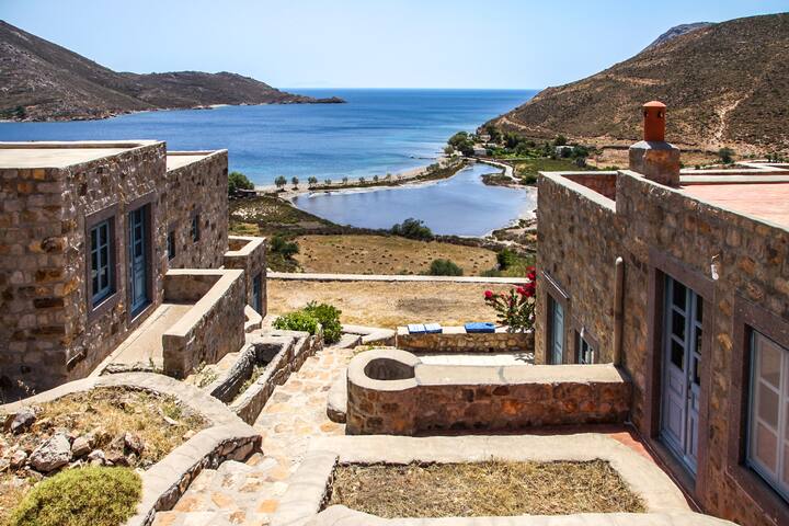 Calmness and Spiritual Patmos Villa, 4BR, 150m SEA gallery image 2
