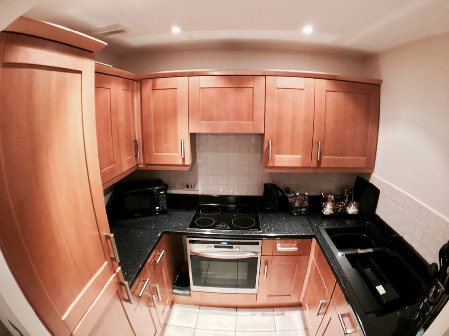 Well equipped, modern kitchen