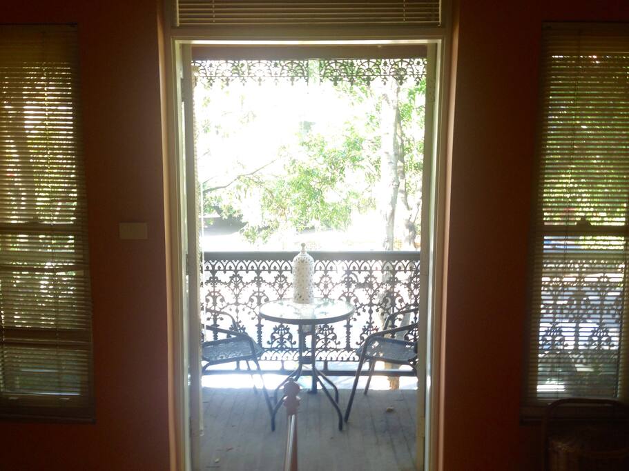 The balcony