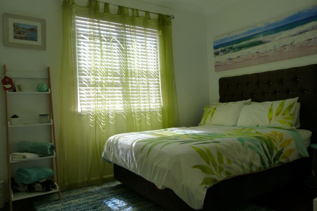 Double Bed with ceiling fan