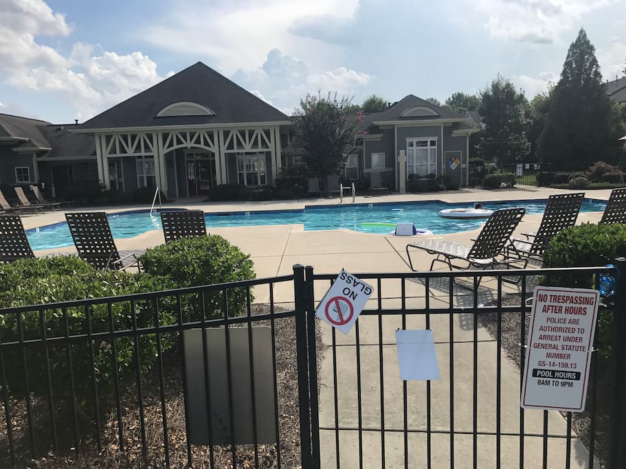 Pool side