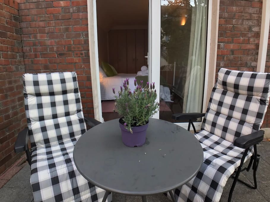 Terrace at rear
