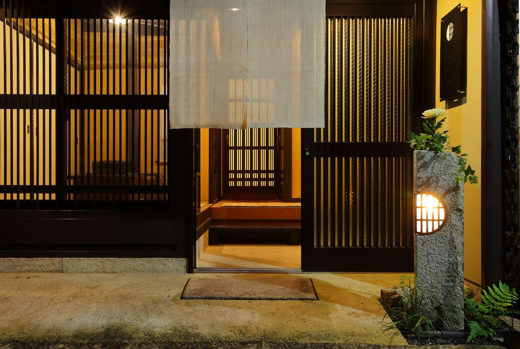 Entrance at Night