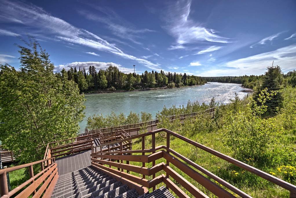 Beautiful Shot of Kenai river