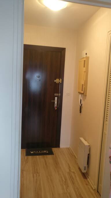 entrée de l'appartement